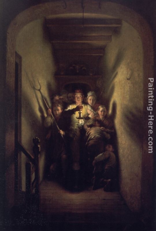 Charles West Cope The Night Alarm The Advance